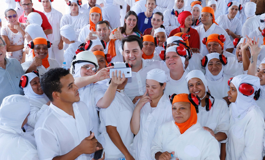 O município de Rondon, no Noroeste do Paraná, está ganhando novas vagas de emprego com a retomada de atividades da unidade local do frigorífico Averama