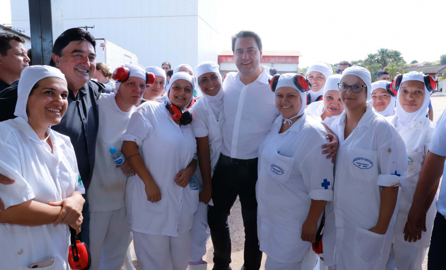 O município de Rondon, no Noroeste do Paraná, está ganhando novas vagas de emprego com a retomada de atividades da unidade local do frigorífico Averama