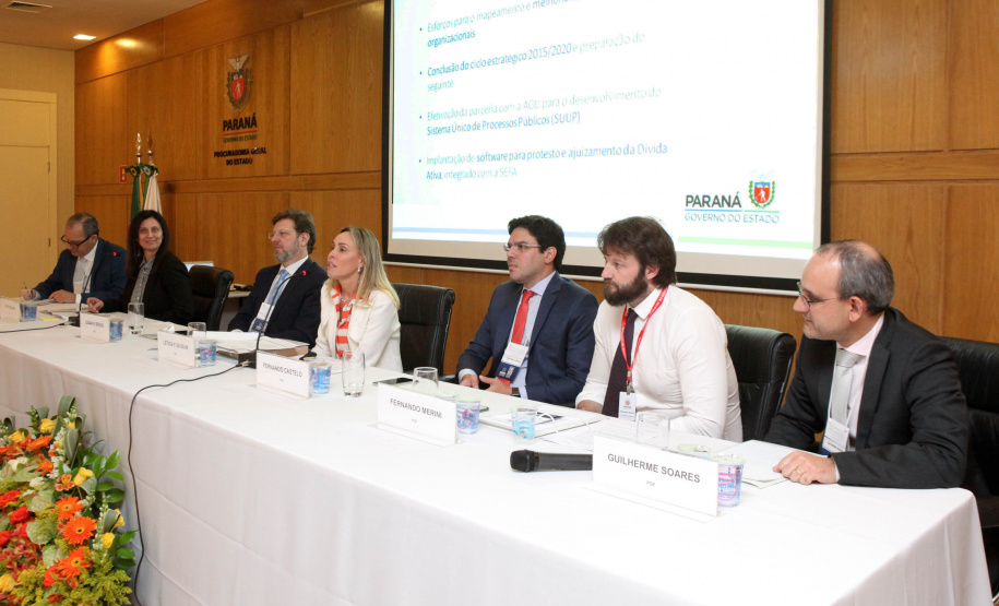 Encontro de Procuradores do Estado. FOTO: ARI DIAS/AEN