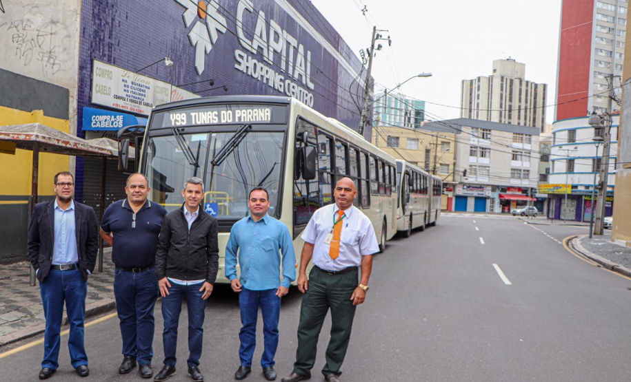 Nova linha metropolitana liga Tunas do Paraná e Curitiba. Foto: Comec