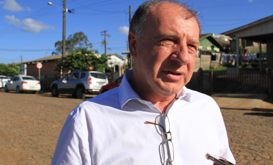 O secretário estadual do Desenvolvimento Urbano e de Obras Públicas, João Carlos Ortega, participou neste fim de semana da inauguração de ampliação de mais de 500 m2 de obras do antigo Centro de Convivência de Idosos. Foto: Gustavo Pontes/SEDU