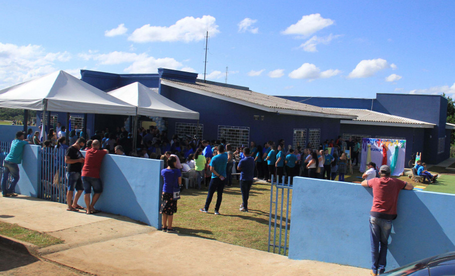 O secretário estadual do Desenvolvimento Urbano e de Obras Públicas, João Carlos Ortega, participou neste fim de semana da inauguração de ampliação de mais de 500 m2 de obras do antigo Centro de Convivência de Idosos. Foto: Gustavo Pontes/SEDU