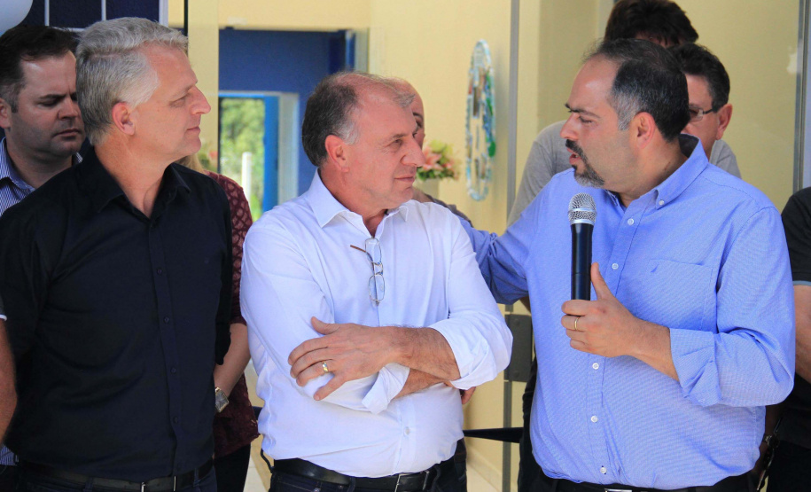 O secretário estadual do Desenvolvimento Urbano e de Obras Públicas, João Carlos Ortega, participou neste fim de semana da inauguração de ampliação de mais de 500 m2 de obras do antigo Centro de Convivência de Idosos. Foto: Gustavo Pontes/SEDU