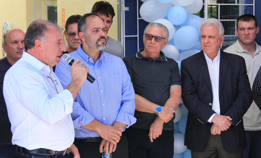 O secretário estadual do Desenvolvimento Urbano e de Obras Públicas, João Carlos Ortega, participou neste fim de semana da inauguração de ampliação de mais de 500 m2 de obras do antigo Centro de Convivência de Idosos. Foto: Gustavo Pontes/SEDU