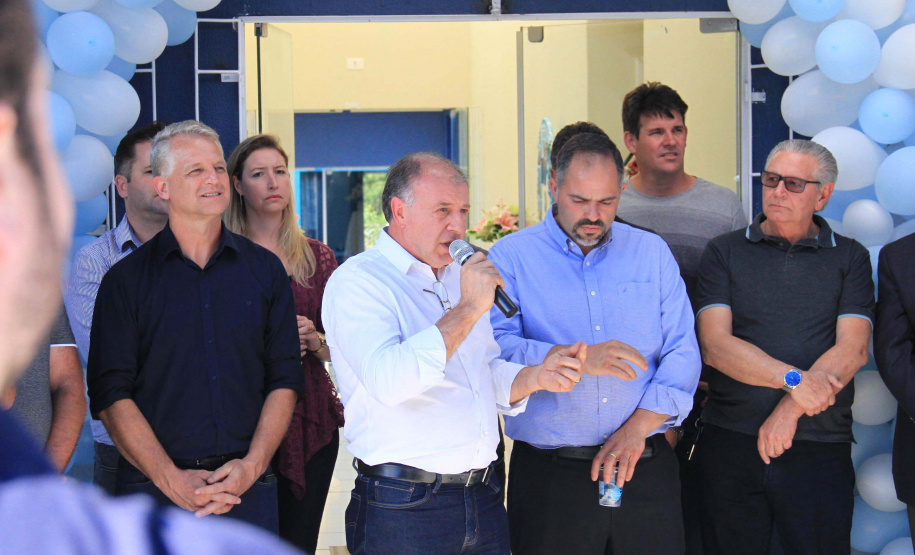 O secretário estadual do Desenvolvimento Urbano e de Obras Públicas, João Carlos Ortega, participou neste fim de semana da inauguração de ampliação de mais de 500 m2 de obras do antigo Centro de Convivência de Idosos. Foto: Gustavo Pontes/SEDU