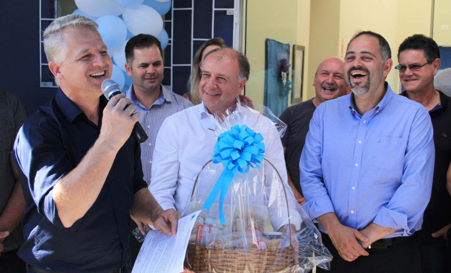 O secretário estadual do Desenvolvimento Urbano e de Obras Públicas, João Carlos Ortega, participou neste fim de semana da inauguração de ampliação de mais de 500 m2 de obras do antigo Centro de Convivência de Idosos. Foto: Gustavo Pontes/SEDU