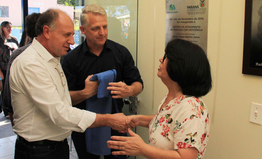O secretário estadual do Desenvolvimento Urbano e de Obras Públicas, João Carlos Ortega, participou neste fim de semana da inauguração de ampliação de mais de 500 m2 de obras do antigo Centro de Convivência de Idosos. Foto: Gustavo Pontes/SEDU