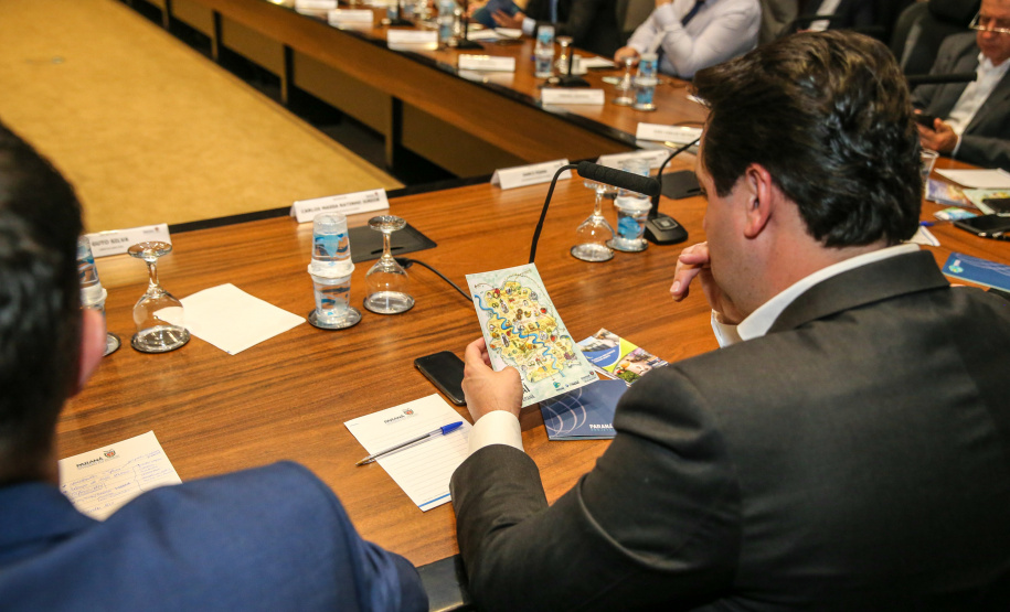 O governador Carlos Massa Ratinho Junior participa nesta terça-feira (03) da reunião com a equipe de governo.  03/12/2019 - Foto: Geraldo Bubniak/AEN