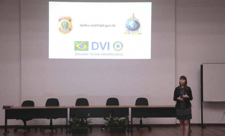 Polícia Científica capacita para atuação em desastres em massa. Foto:SESP