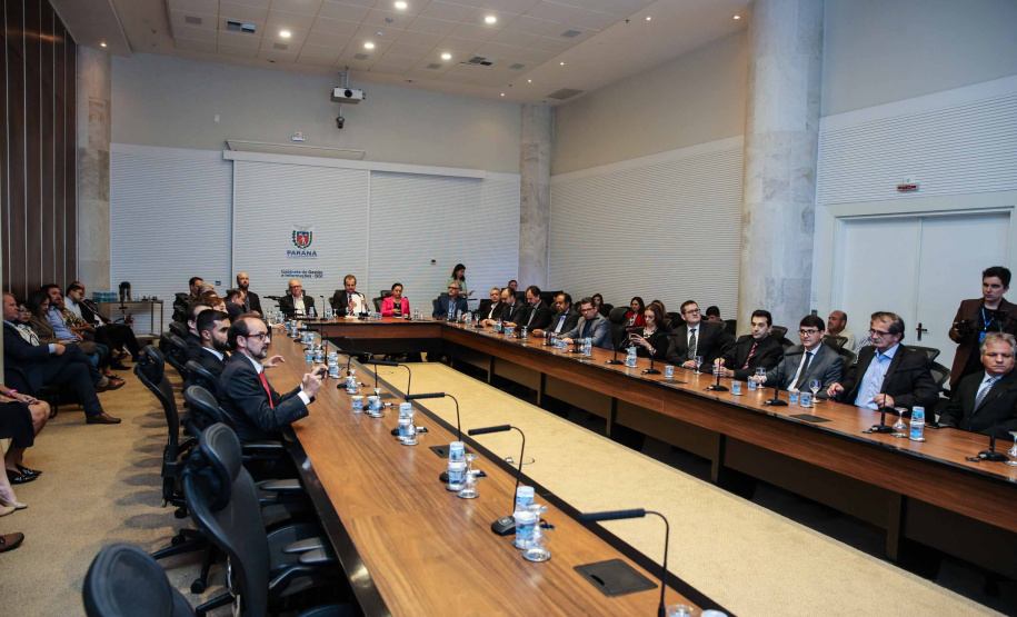 Entrega do 32º Prêmio Paranaense de Ciência e Tecnologia no Palácio Iguaçu. Curitiba, 04/12/2019 - Foto: Geraldo Bubniak/AEN