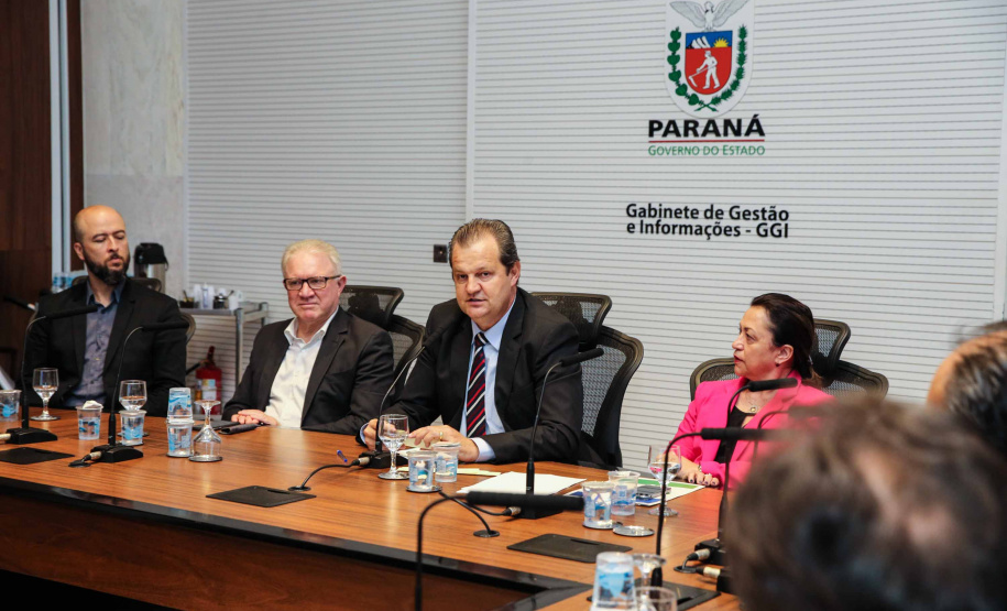 Entrega do 32º Prêmio Paranaense de Ciência e Tecnologia no Palácio Iguaçu. Curitiba, 04/12/2019 - Foto: Geraldo Bubniak/AEN