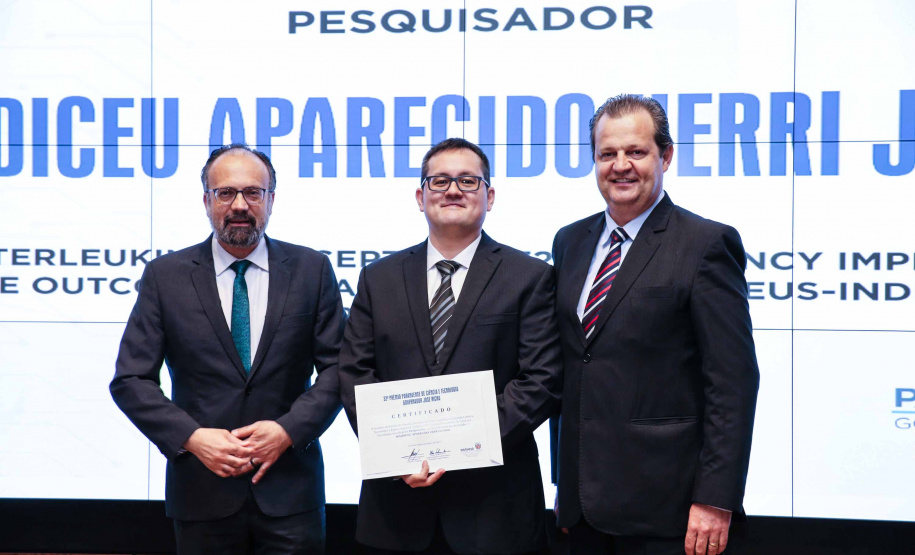 Entrega do 32º Prêmio Paranaense de Ciência e Tecnologia no Palácio Iguaçu. Curitiba, 04/12/2019 - Foto: Geraldo Bubniak/AEN