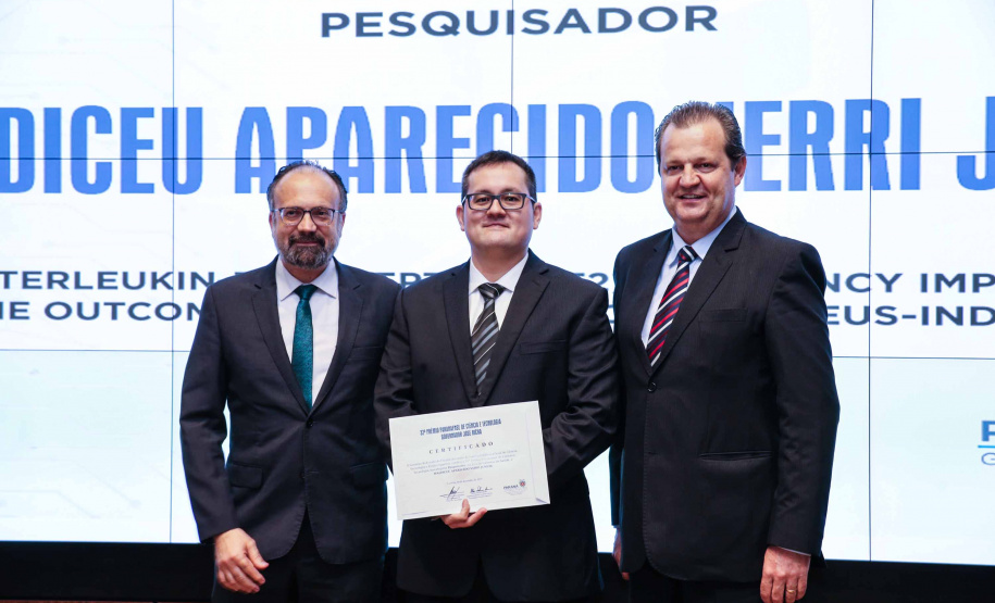 Entrega do 32º Prêmio Paranaense de Ciência e Tecnologia no Palácio Iguaçu. Curitiba, 04/12/2019 - Foto: Geraldo Bubniak/AEN