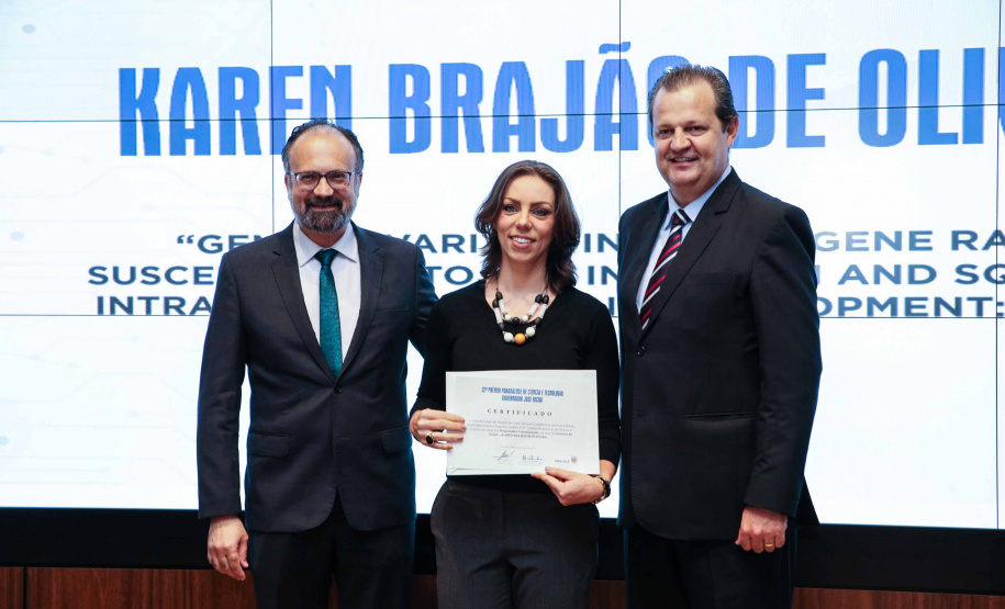 Entrega do 32º Prêmio Paranaense de Ciência e Tecnologia no Palácio Iguaçu. Curitiba, 04/12/2019 - Foto: Geraldo Bubniak/AEN