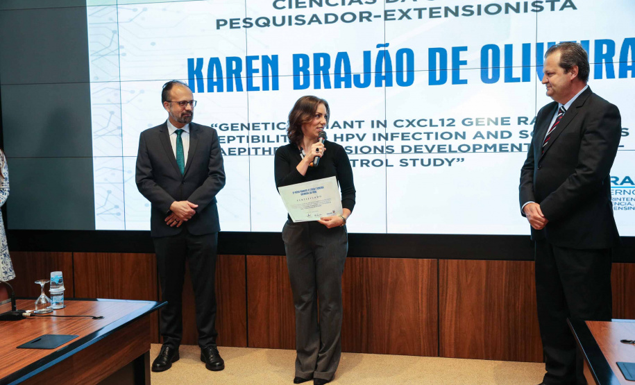 Entrega do 32º Prêmio Paranaense de Ciência e Tecnologia no Palácio Iguaçu. Curitiba, 04/12/2019 - Foto: Geraldo Bubniak/AEN