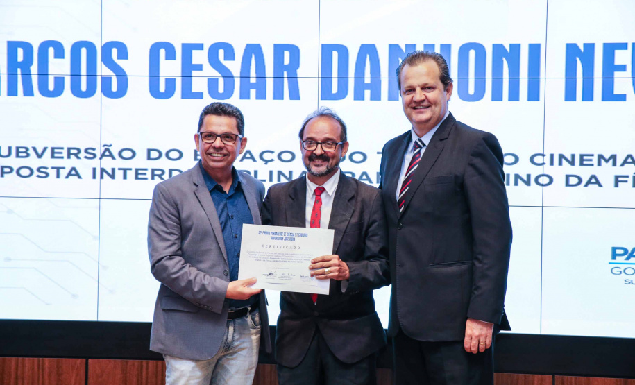 Entrega do 32º Prêmio Paranaense de Ciência e Tecnologia no Palácio Iguaçu. Curitiba, 04/12/2019 - Foto: Geraldo Bubniak/AEN