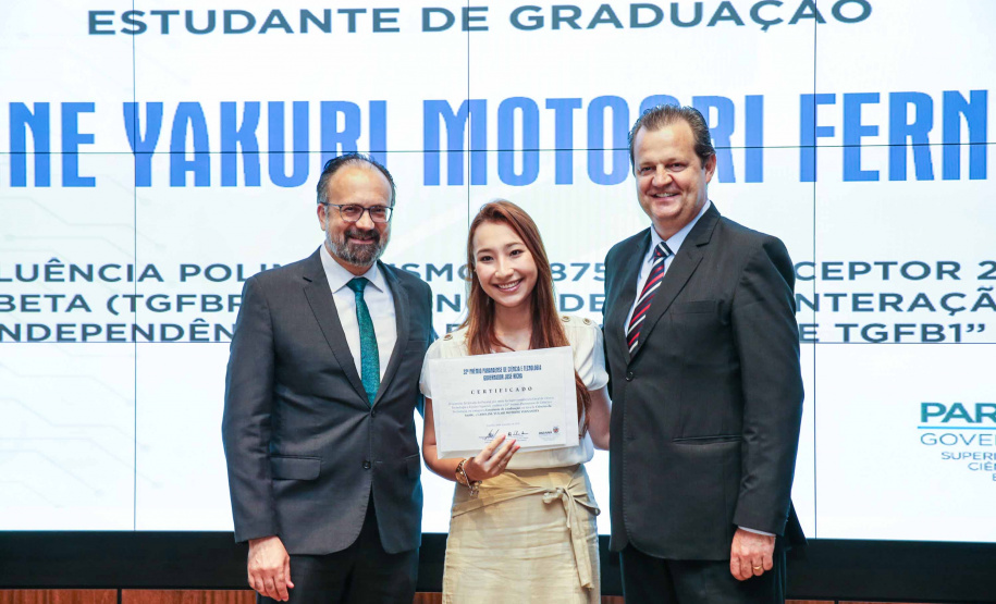 Entrega do 32º Prêmio Paranaense de Ciência e Tecnologia no Palácio Iguaçu. Curitiba, 04/12/2019 - Foto: Geraldo Bubniak/AEN