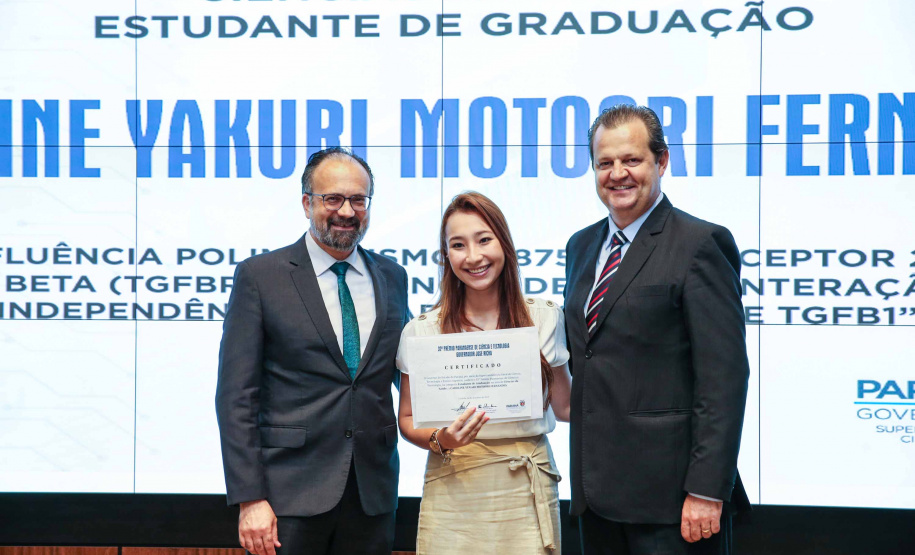 Entrega do 32º Prêmio Paranaense de Ciência e Tecnologia no Palácio Iguaçu. Curitiba, 04/12/2019 - Foto: Geraldo Bubniak/AEN