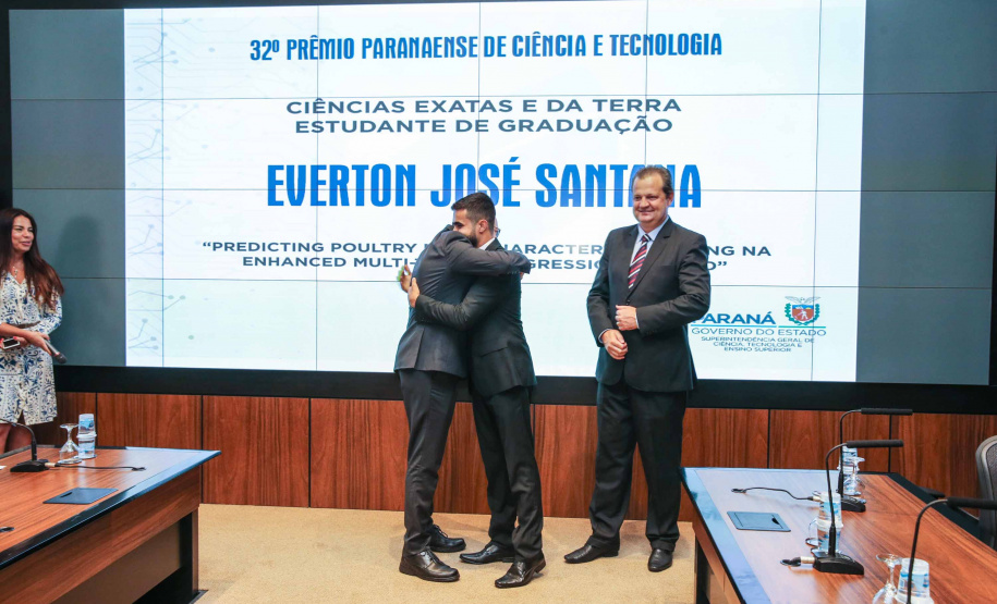 Entrega do 32º Prêmio Paranaense de Ciência e Tecnologia no Palácio Iguaçu. Curitiba, 04/12/2019 - Foto: Geraldo Bubniak/AEN