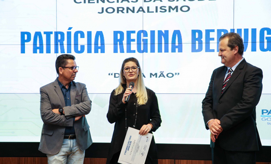 Entrega do 32º Prêmio Paranaense de Ciência e Tecnologia no Palácio Iguaçu. Curitiba, 04/12/2019 - Foto: Geraldo Bubniak/AEN