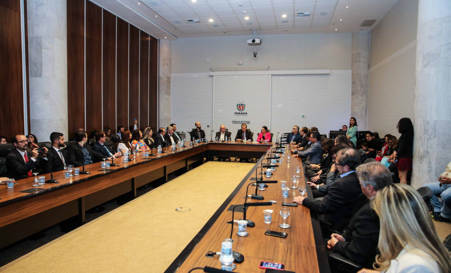 Entrega do 32º Prêmio Paranaense de Ciência e Tecnologia no Palácio Iguaçu. Curitiba, 04/12/2019 - Foto: Geraldo Bubniak/AEN