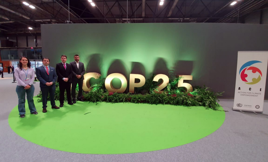 Empresa pública paranaense é a única autoridade portuária do mundo que participa de evento integrante da Conferência das Partes sobre Mudança Climática da Organização das Nações Unidas (COP-25), em Madri, na Espanha.Foto: Portos do Paraná