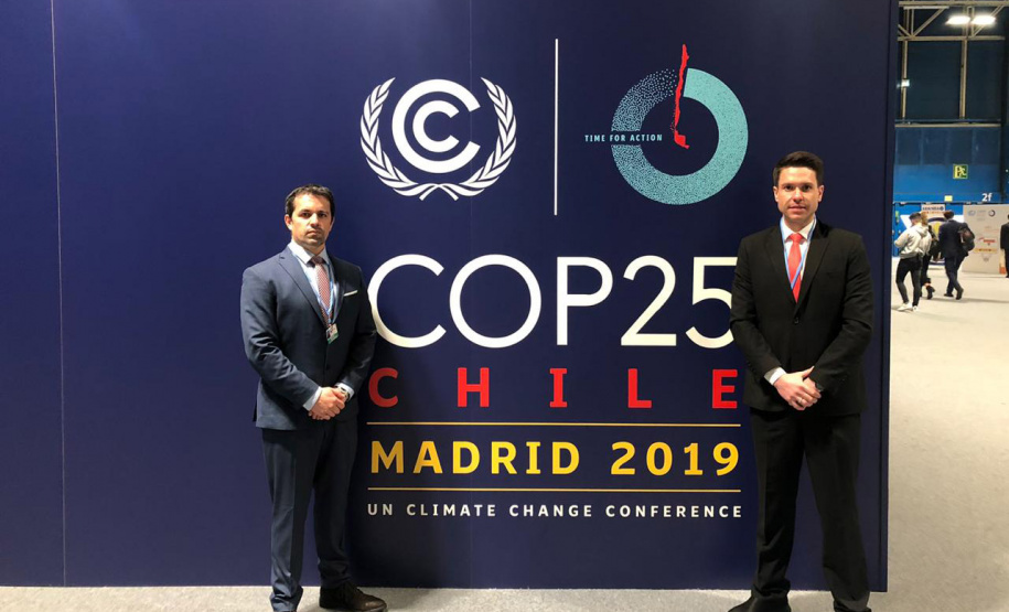 Empresa pública paranaense é a única autoridade portuária do mundo que participa de evento integrante da Conferência das Partes sobre Mudança Climática da Organização das Nações Unidas (COP-25), em Madri, na Espanha.Foto: Portos do Paraná