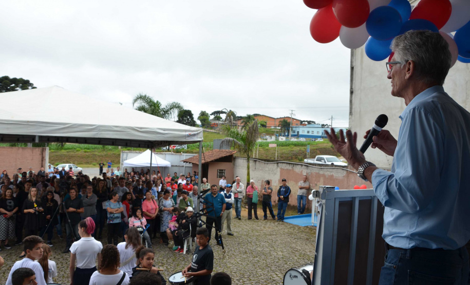 O secretário estadual da Agricultura e do Abastecimento, Norberto Ortigara, participou nesta quinta-feira (05) da inauguração do Armazém da Família em Campo Magro. Esta é a décima unidade implantada na Região Metropolitana de Curitiba, viabilizada por meio de parceria entre a Prefeitura da Capital, responsável pelo programa, e o município.Foto:SEAB
