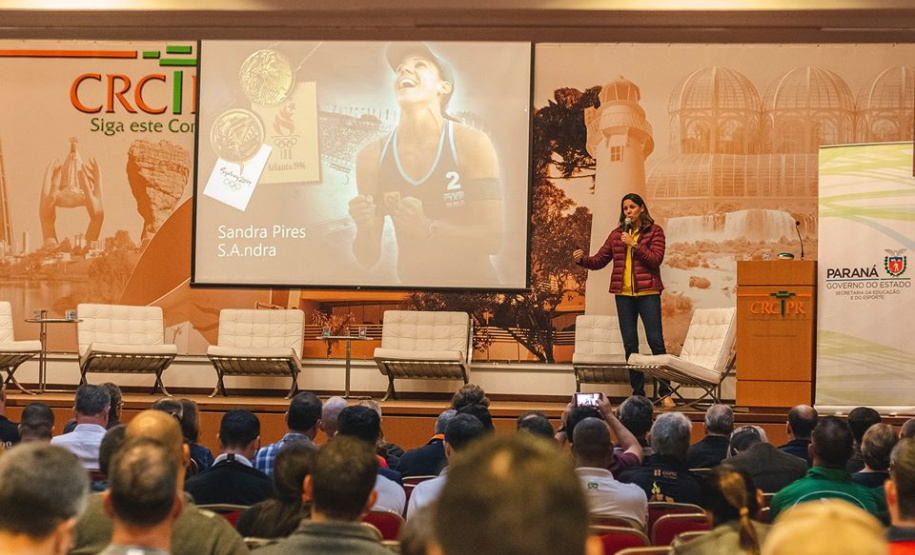 Seminário estadual reúne especialistas visando expansão da gestão esportiva. Foto: Esporte Paraná
