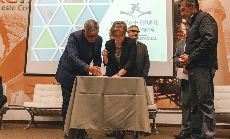 Seminário estadual reúne especialistas visando expansão da gestão esportiva. Foto: Esporte Paraná