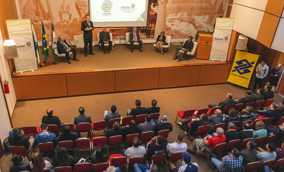 Seminário estadual reúne especialistas visando expansão da gestão esportiva. Foto: Esporte Paraná