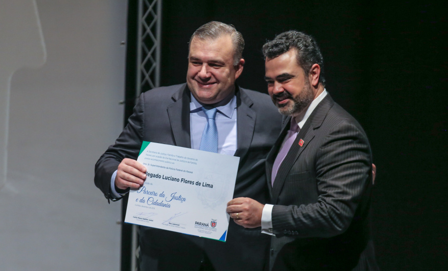 A Secretaria de Estado da Justiça, Família e Trabalho comemora o Dia Nacional da Justiça e da Família nesta sexta-feira (06), em Curitiba, com uma palestra do vice-presidente da República, Hamilton Mourão.  06/12/2019  -  Foto: Geraldo Bubniak/AEN