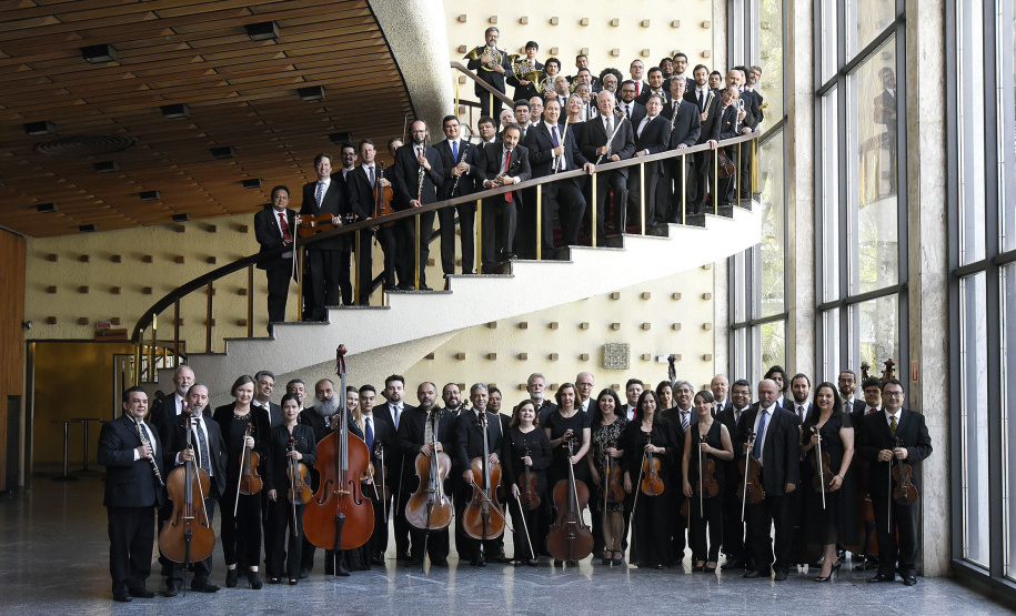 Orquestra Sinfônica do Paraná(OSP).Foto: Kraw Penas/SEEC