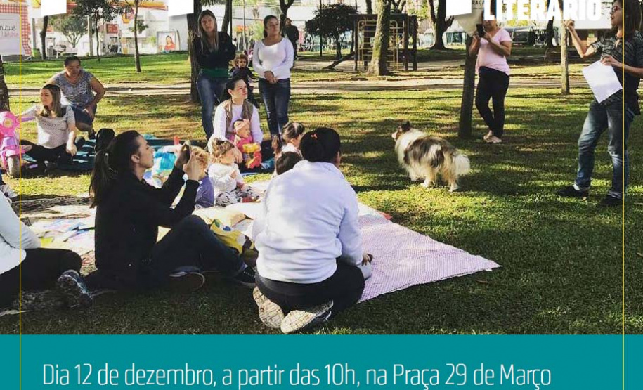 Biblioteca promove mais um Piquenique Literário