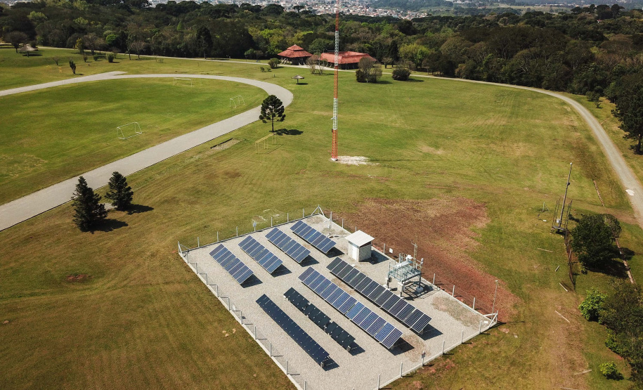 A Copel e Universidade Tecnológica Federal do Paraná – UTFPR inauguraram nesta segunda-feira (09) a rede de Estações de Pesquisa em Energia Solar, projeto que promete transformar o Estado em uma referência nesta área. Foto: Copel