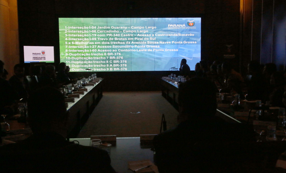 Governador Carlos Massa Ratinho Junior em reunião com os secretários. Curitiba,10/12/2019 Foto:Jaelson Lucas / AEN