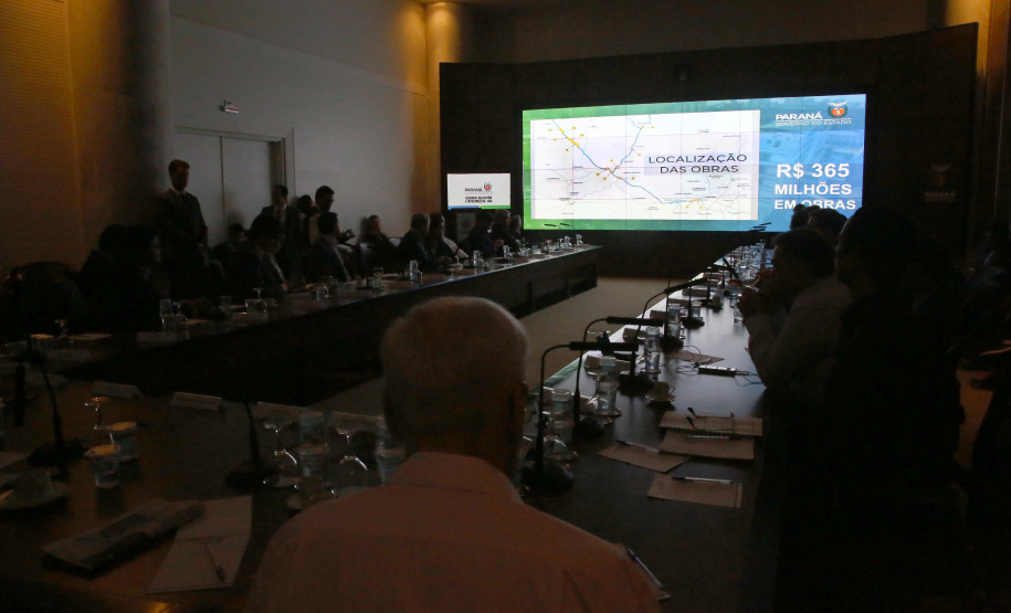 Governador Carlos Massa Ratinho Junior em reunião com os secretários. Curitiba,10/12/2019 Foto:Jaelson Lucas / AEN