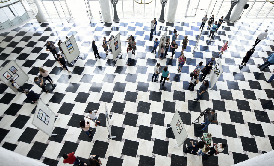 Premiação do Concurso de Desenho do Centro Juvenil de Artes Plásticas(CJAP).Curitiba, 12 de novembro de 2019.Foto: Kraw Penas/SECC