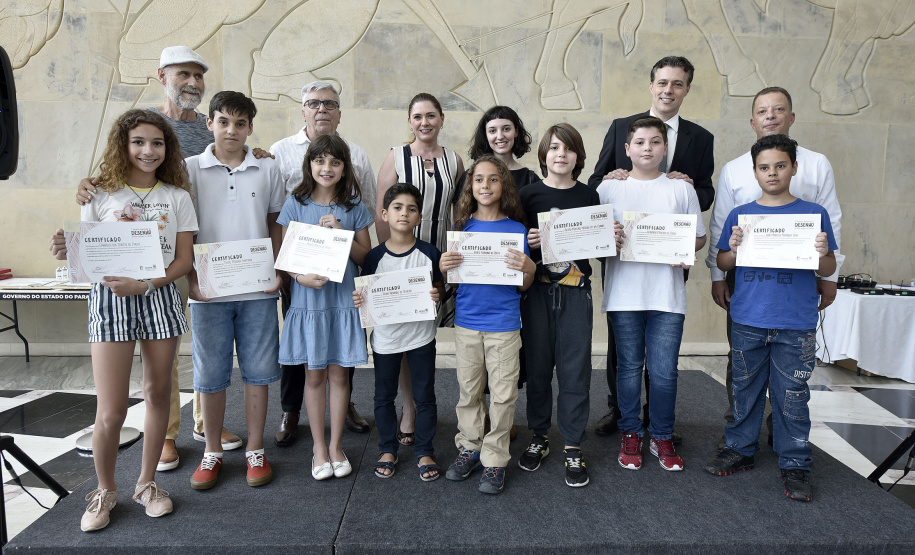 Premiação do Concurso de Desenho do Centro Juvenil de Artes Plásticas(CJAP).Curitiba, 12 de novembro de 2019.Foto: Kraw Penas/SECC