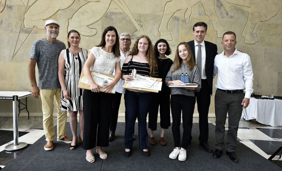 Premiação do Concurso de Desenho do Centro Juvenil de Artes Plásticas(CJAP).Curitiba, 12 de novembro de 2019.Foto: Kraw Penas/SECC