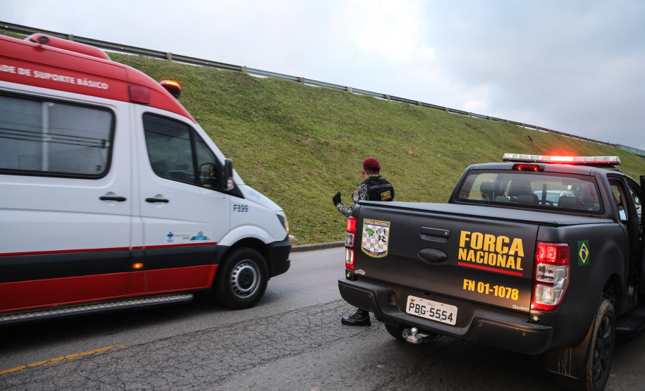 A atuação integrada pelo projeto-piloto Em Frente Brasil na cidade de São José dos Pinhais, Região Metropolitana de Curitiba, foi a principal causa da queda dos principais indicadores de violência na cidade.. Foto: Geraldo Bubniak/AEN