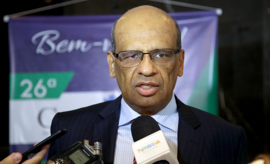 O secretário especial da Fazenda, Waldery Rodrigues Junior, presidente do Conselho Nacional de Política Fazendária (Confaz), afirmou nesta sexta-feira (13), durante reunião da entidade, em Curitiba, que a proposta de reforma tributária a ser apresentada pelo governo ao Congresso vai contribuir para pacificar a questão da guerra fiscal entre os Estados. Foto:Jaelson Lucas / AEN