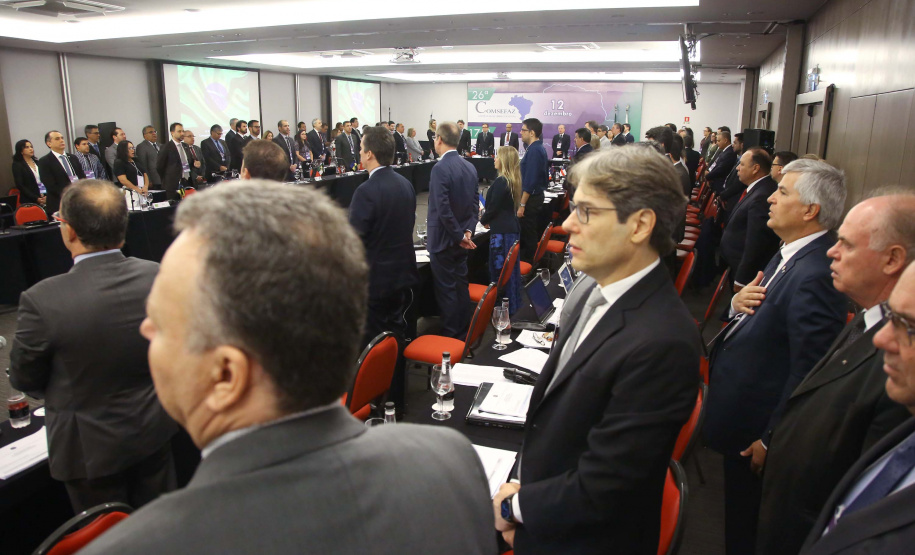 O secretário especial da Fazenda, Waldery Rodrigues Junior, presidente do Conselho Nacional de Política Fazendária (Confaz), afirmou nesta sexta-feira (13), durante reunião da entidade, em Curitiba, que a proposta de reforma tributária a ser apresentada pelo governo ao Congresso vai contribuir para pacificar a questão da guerra fiscal entre os Estados. Foto:Jaelson Lucas / AEN