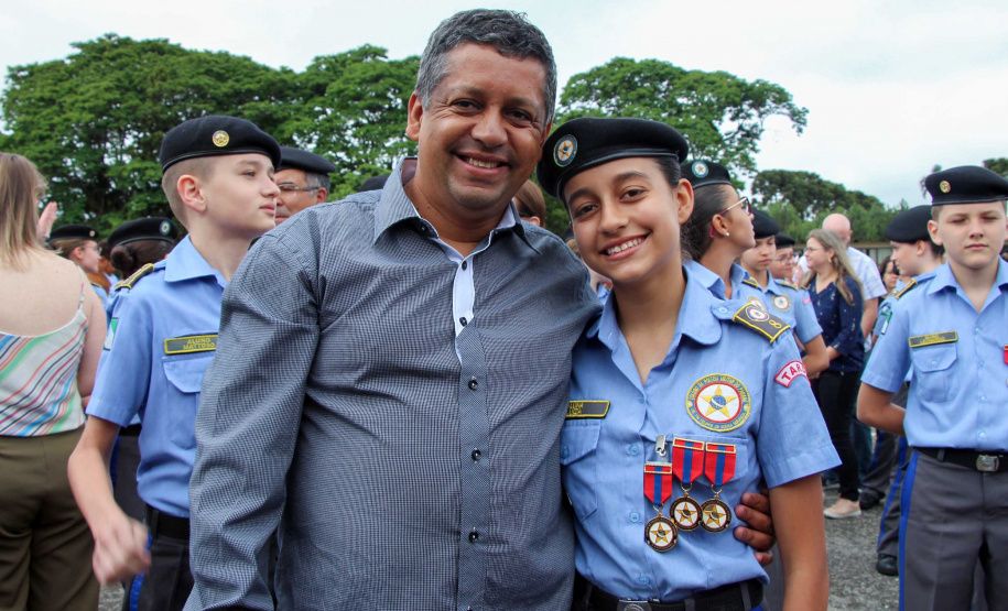 São José dos Pinhais, 14 de dezembro de 2019. Formatura do Colégio da Polícia Militar.