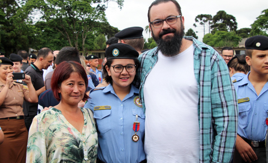São José dos Pinhais, 14 de dezembro de 2019. Formatura do Colégio da Polícia Militar.
