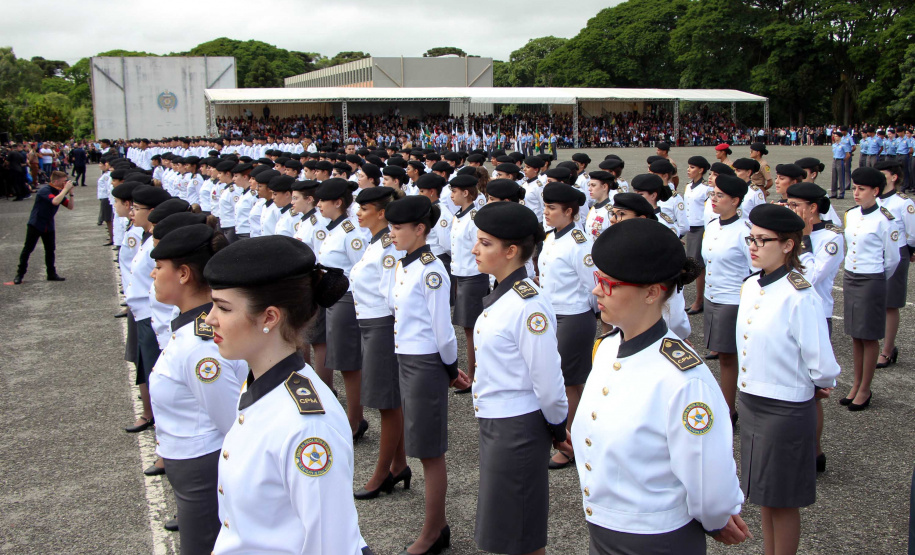 São José dos Pinhais, 14 de dezembro de 2019. Formatura do Colégio da Polícia Militar.