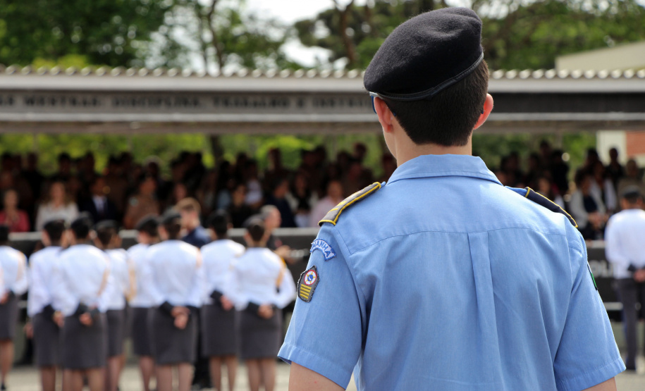 São José dos Pinhais, 14 de dezembro de 2019. Formatura do Colégio da Polícia Militar.