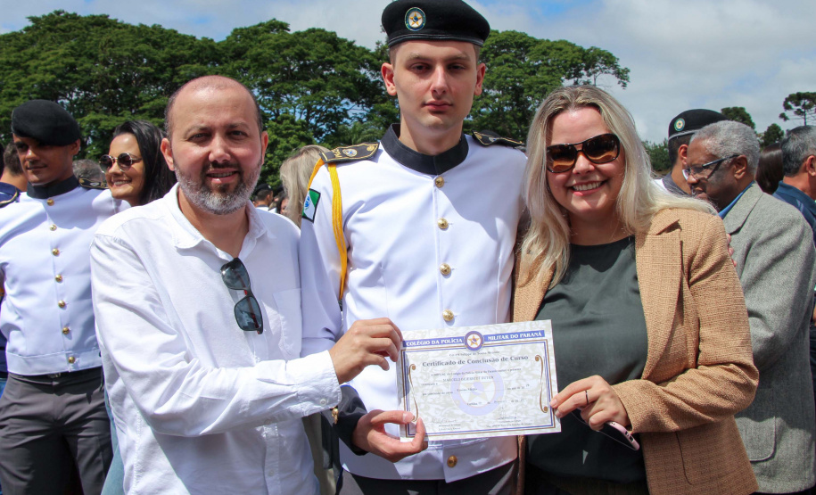 São José dos Pinhais, 14 de dezembro de 2019. Formatura do Colégio da Polícia Militar.