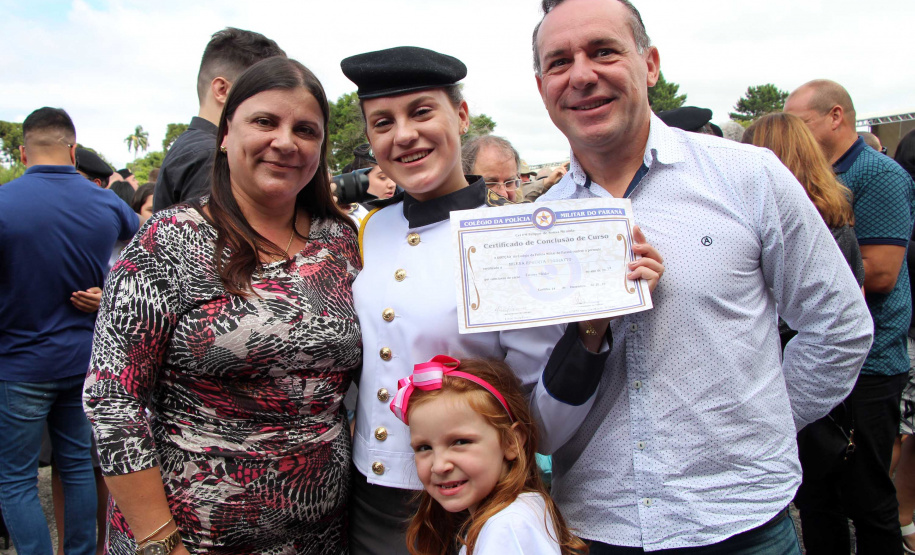 São José dos Pinhais, 14 de dezembro de 2019. Formatura do Colégio da Polícia Militar.