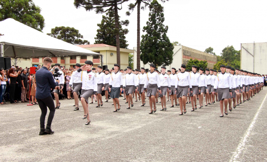 São José dos Pinhais, 14 de dezembro de 2019. Formatura do Colégio da Polícia Militar.